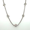 16” 5-Stone 2.50 Carat Diamond Necklace