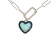 Larimar Heart Necklace