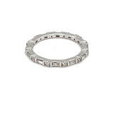 Baguette Eternity Stackable Band