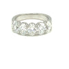 Eleanor Five Stone Oval Diamond Ring